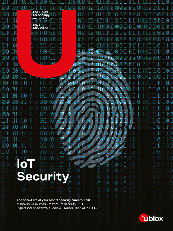 The cover of the IoT Security Magazine
